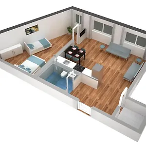  Appartement Hitrental Messe